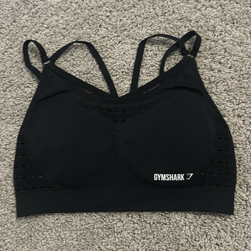 Gymshark laser cut bra top